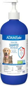Various pet shampoo bottles lined up, showcasing the top choices for keeping your pet's coat clean and healthy
