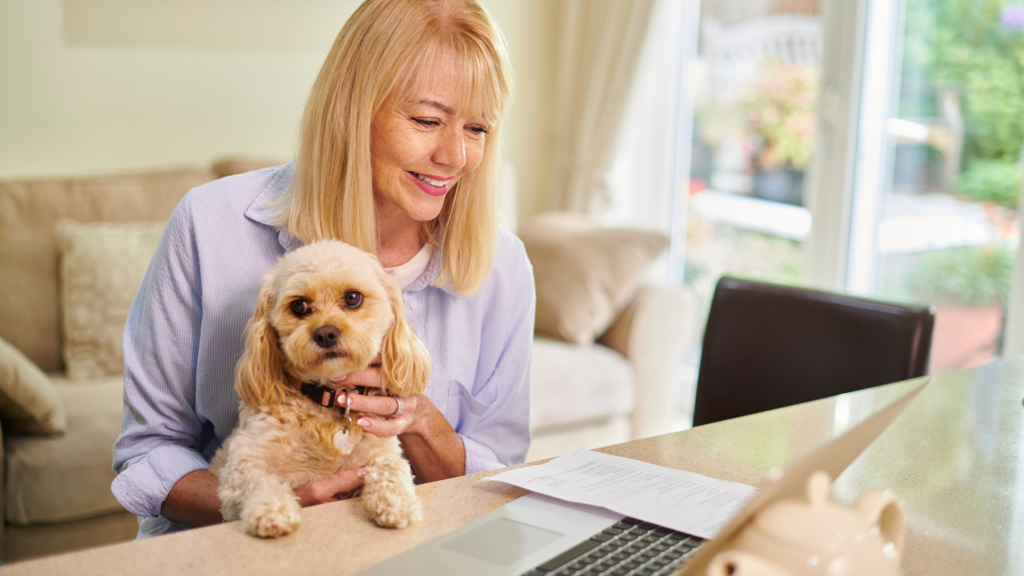 Image of a veterinarian examining a cat and dog, highlighting the importance of pet insurance for their health and protection.